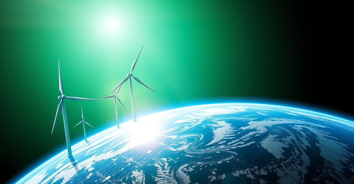 Climate change and renewable energy visualization