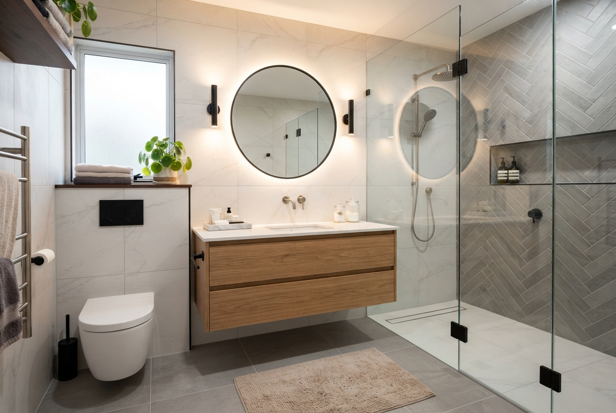 Badezimmer-Renovierung