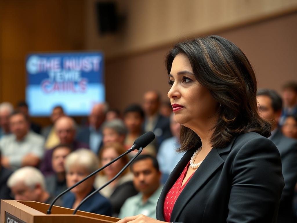 A close up shot of Jessica Alvarado Gonzales standing confidently