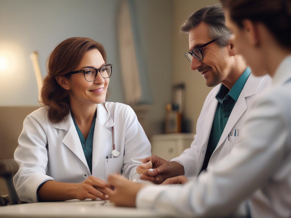 a healthcare professional performing at home wound care, patient sitting