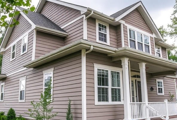 Hardie board siding