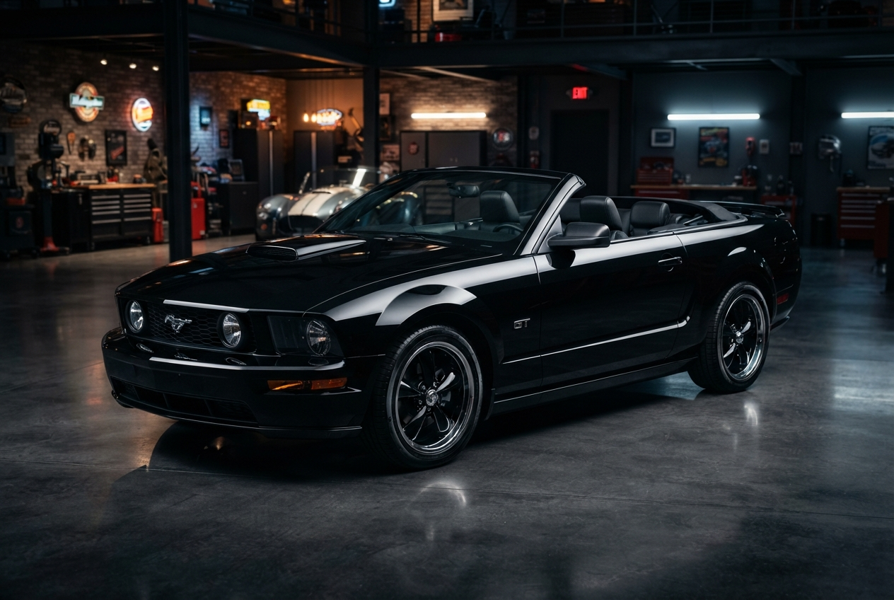 Project Ebony - 2005 Black Mustang Convertible