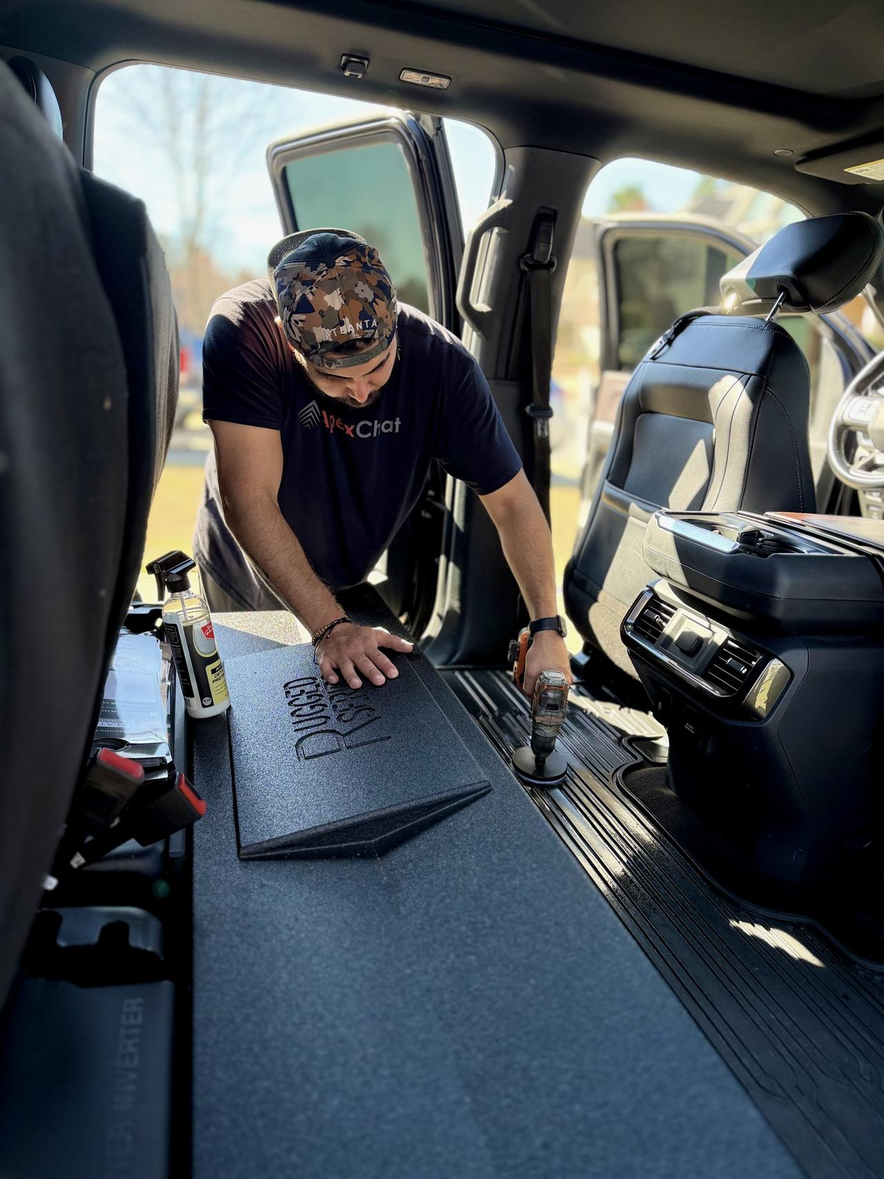 Interior detailing results