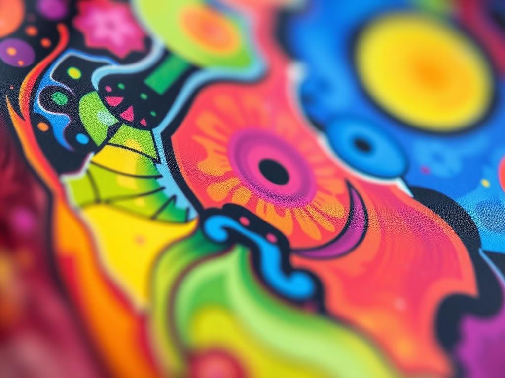 A close up shot of a beautifully edited photograph showcasing