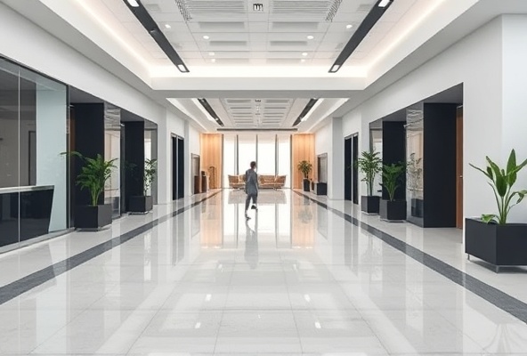 Commercial office cleaning