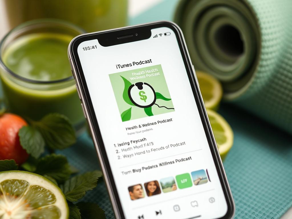 A close up shot of a smartphone displaying the iTunes