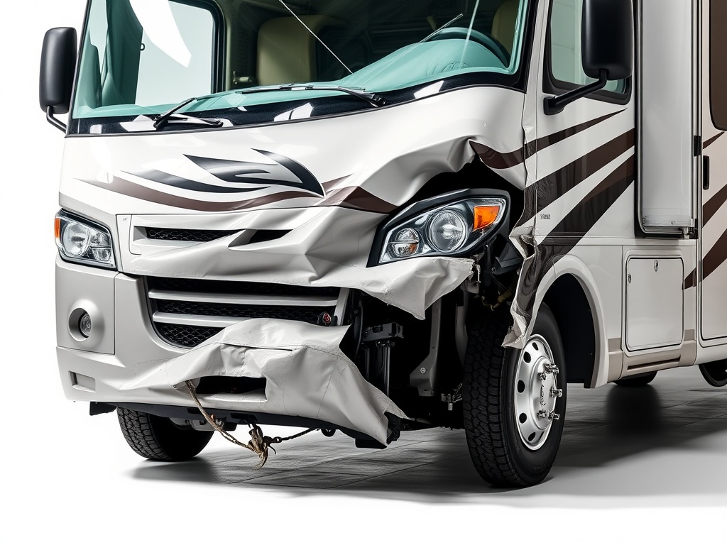 RV collision damage repair