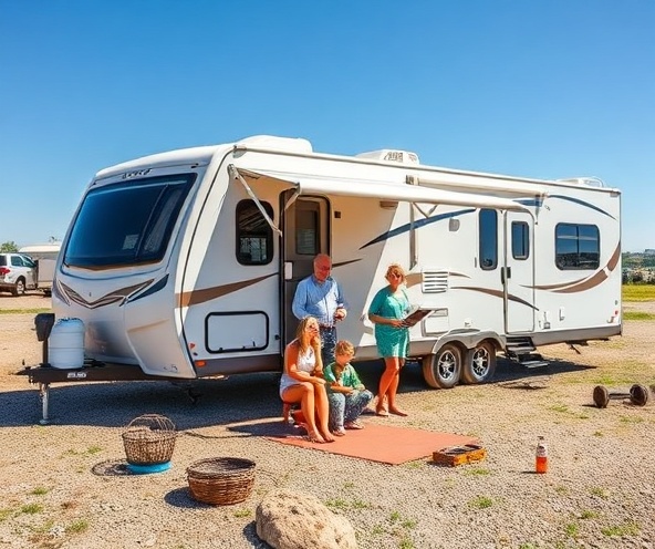 Travel Trailer delivery and setup