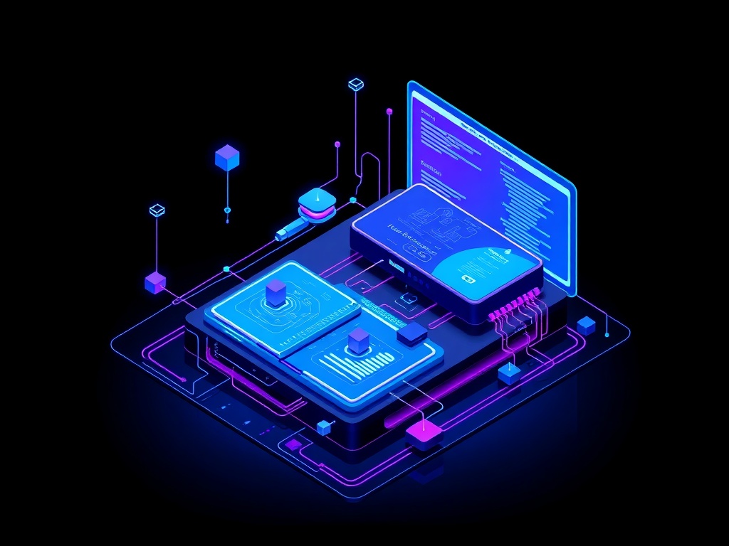 Digital solutions illustration