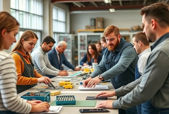 Hands-on professional training and workforce development