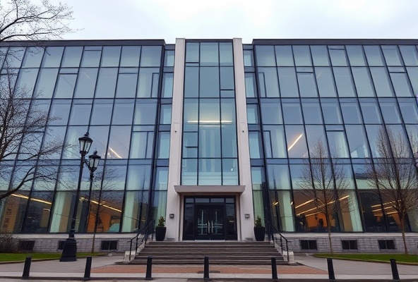 Government facility representing public sector services