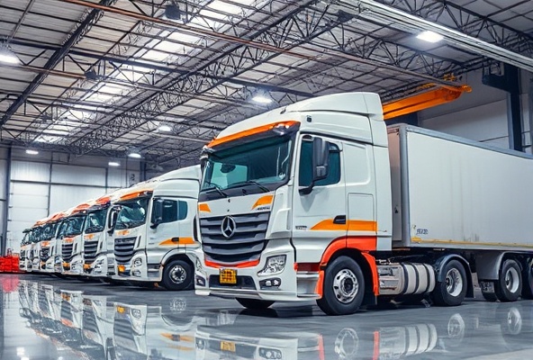 Truck fleet management and logistics coordination