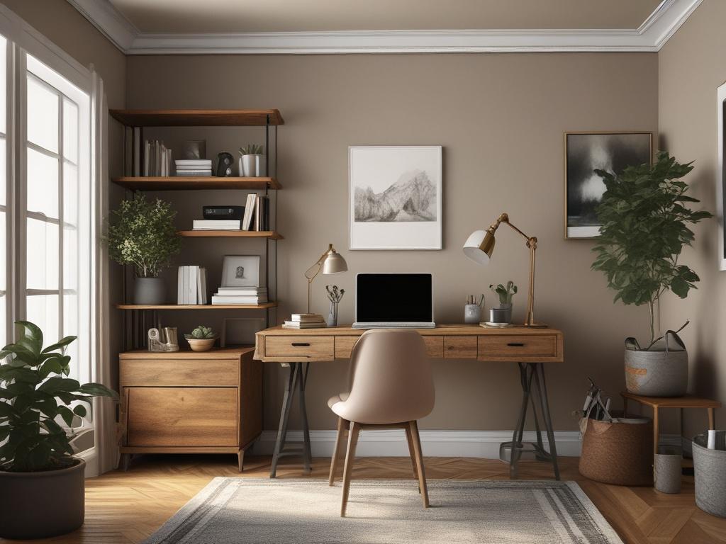 Create a highly realistic, high resolution image featuring a serene