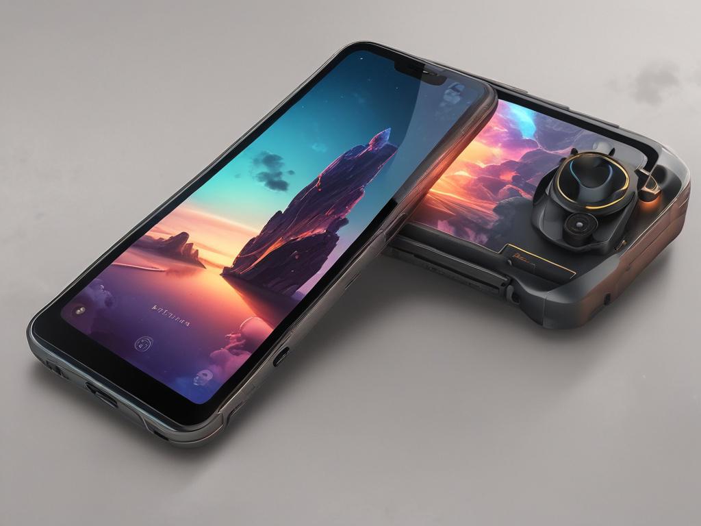 Gaming smartphone, Full HD display, RGB lighting, immersive gaming