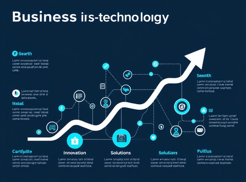 Business growth infographic