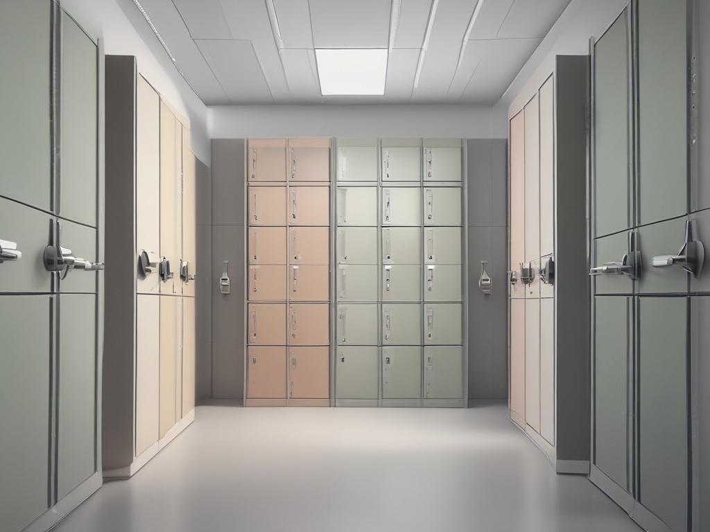 digital locker, secure storage, online shopping, AI technology
