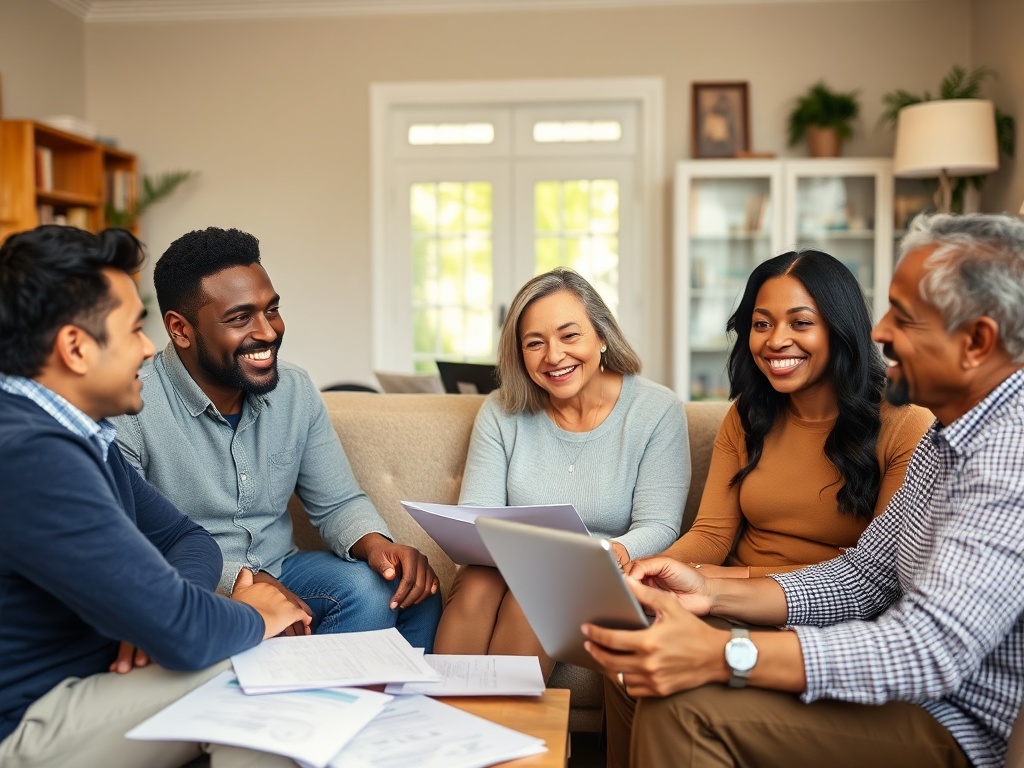 Diverse family planning together