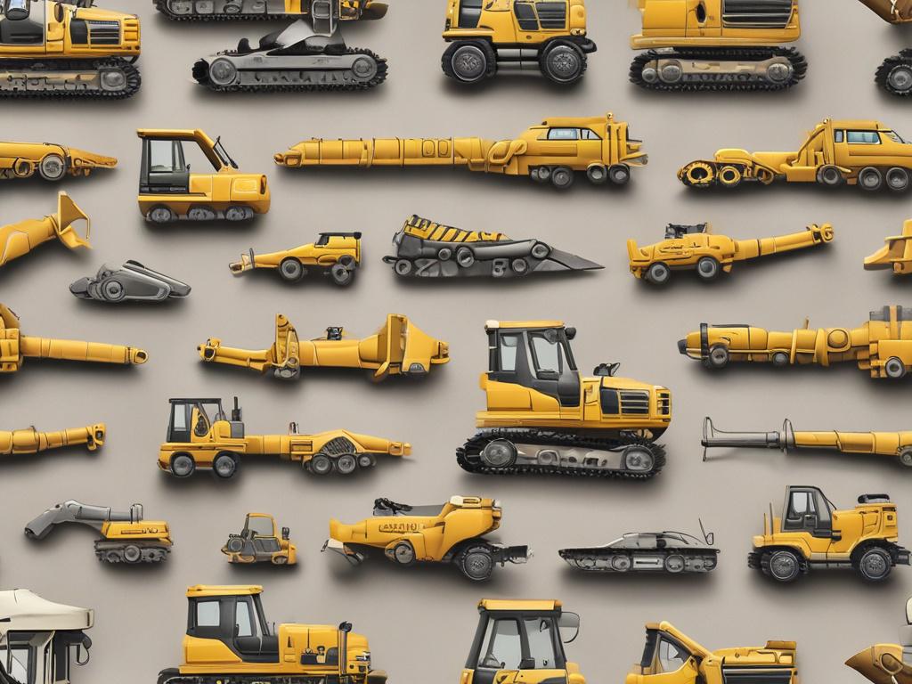 construction equipment, durable tools, heavy machinery