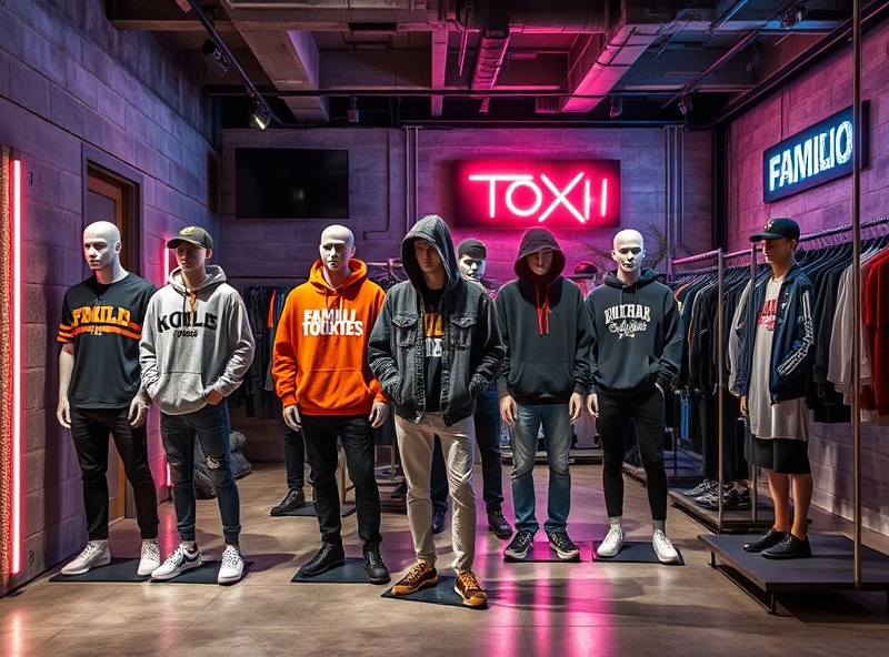 Familia Toxico streetwear collection