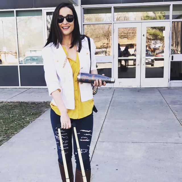 50% excitement, 50% a ball of anxious energy… that is