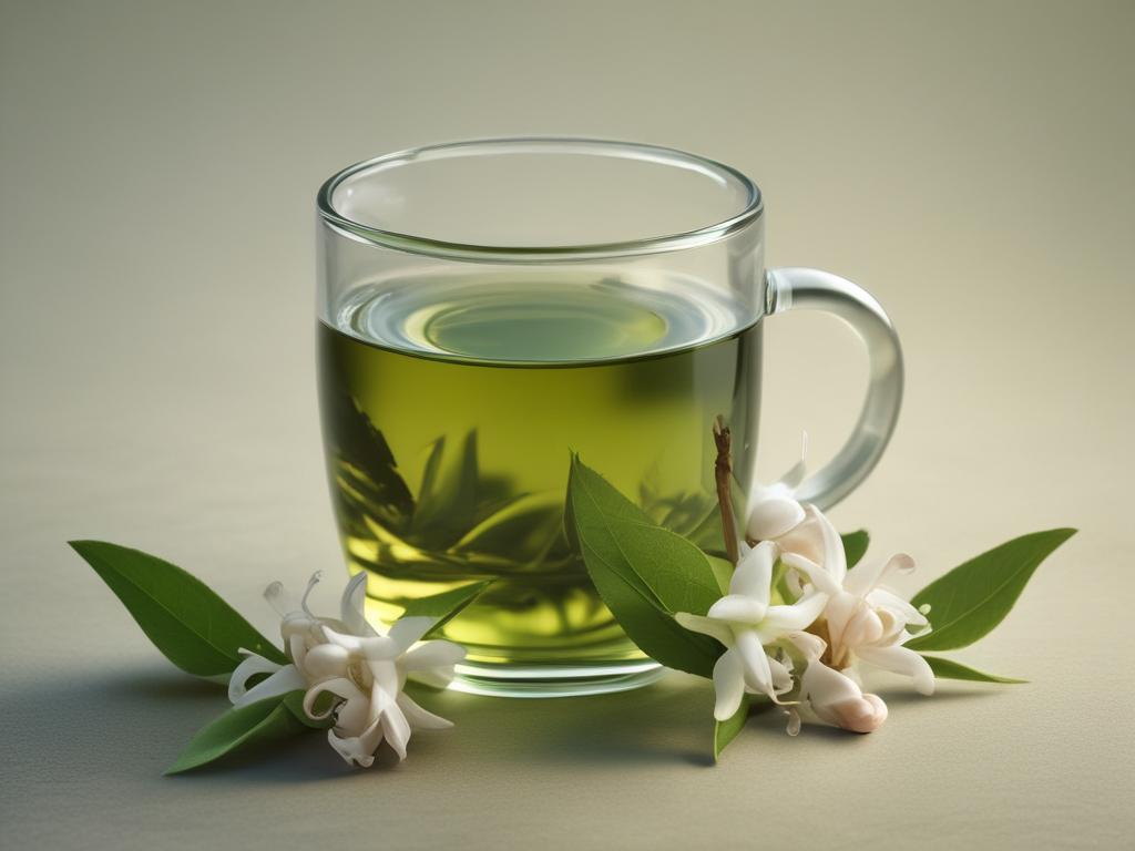 jasmine, green tea, herbal infusion, Thailand, floral aroma