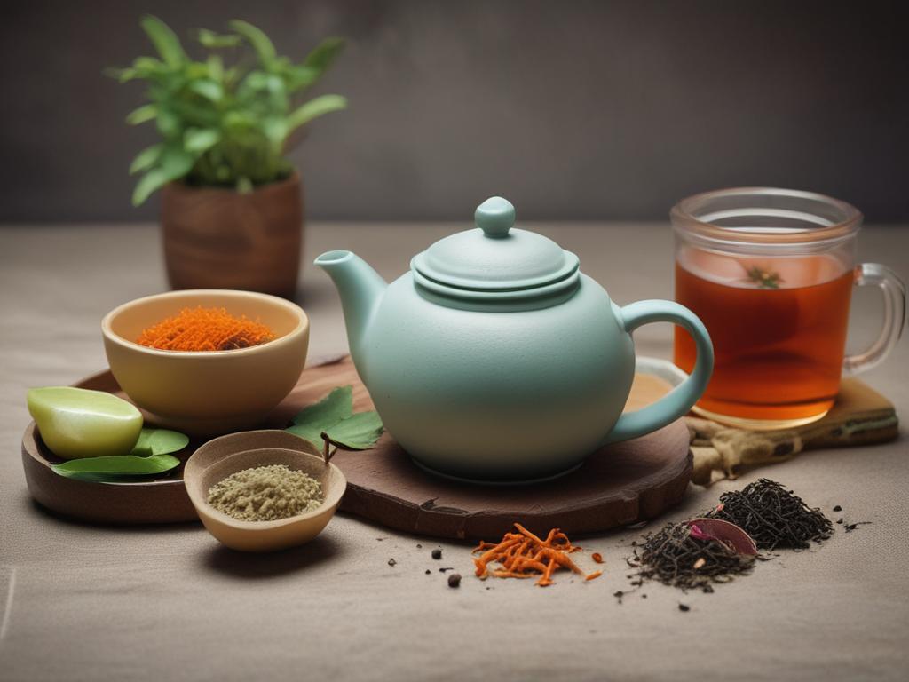 tea blending, unique flavors, herbs, craftsmanship, Thai tea
