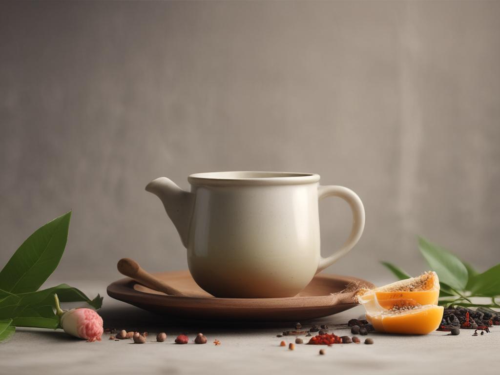 Thai herbal tea, natural ingredients, exotic flavors, Dubai tea experience