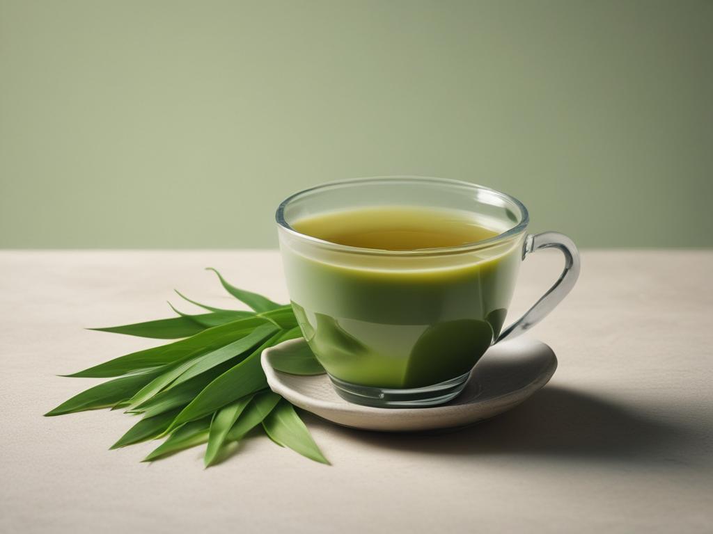 Thai Pandan Tea, green leaves, herbal tea, natural ingredients, Thailand