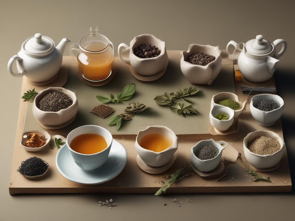 wellness tea, balance, natural ingredients, herbal, Dubai