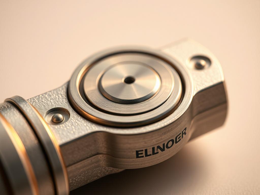 A hyper realistic close up shot of a precision engineered