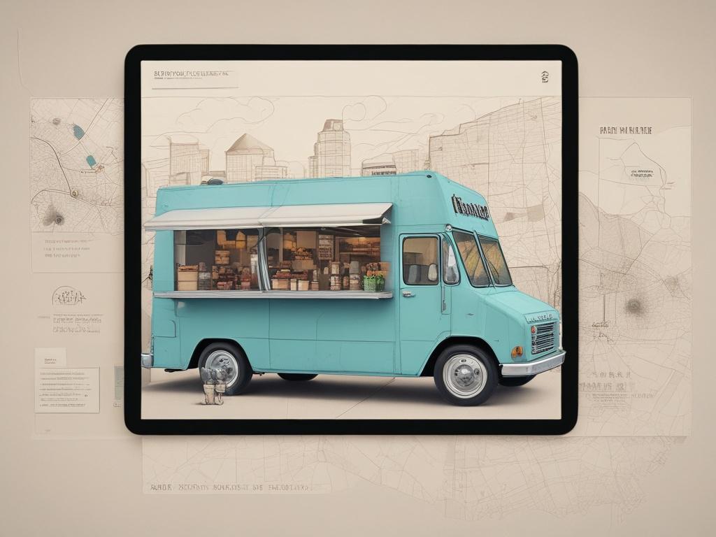 interactive map, food trucks, real-time tracking