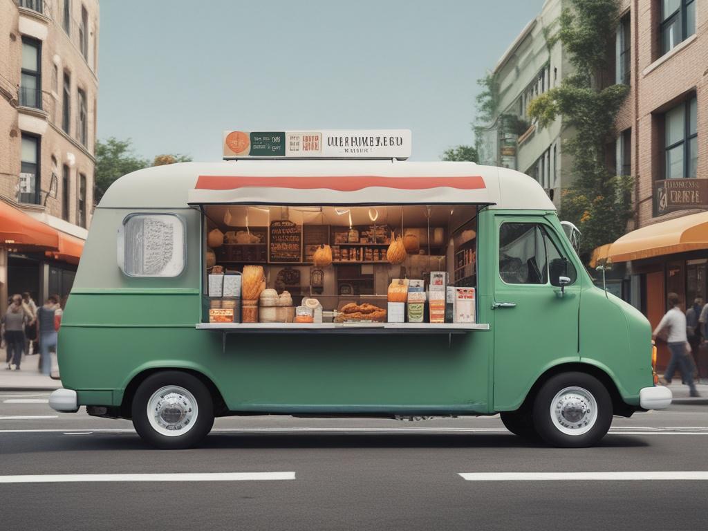 food truck, wait time, street food, real-time updates, convenience