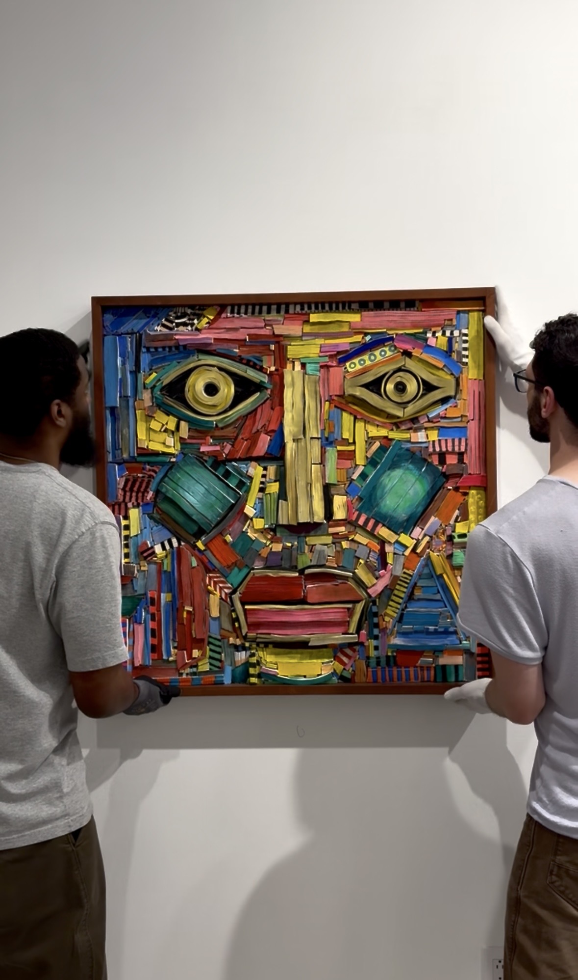Professional art installation