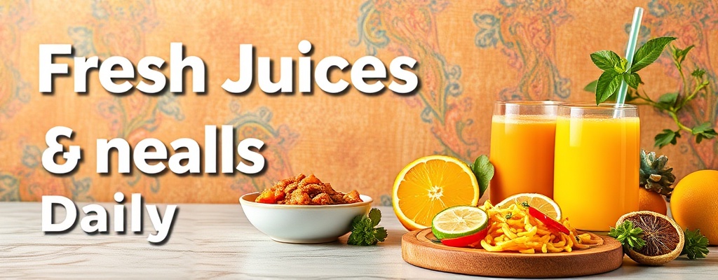 Fresh Juices & Meals Daily