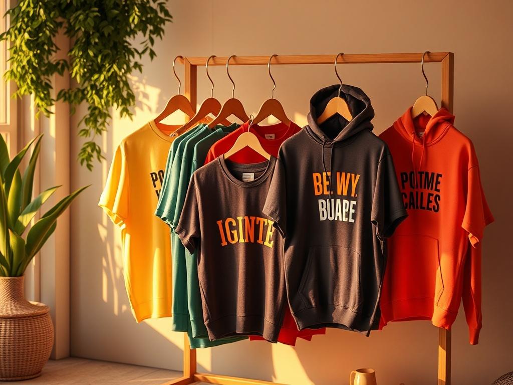 A vibrant high resolution showcasing a variety of Ignite Apparel
