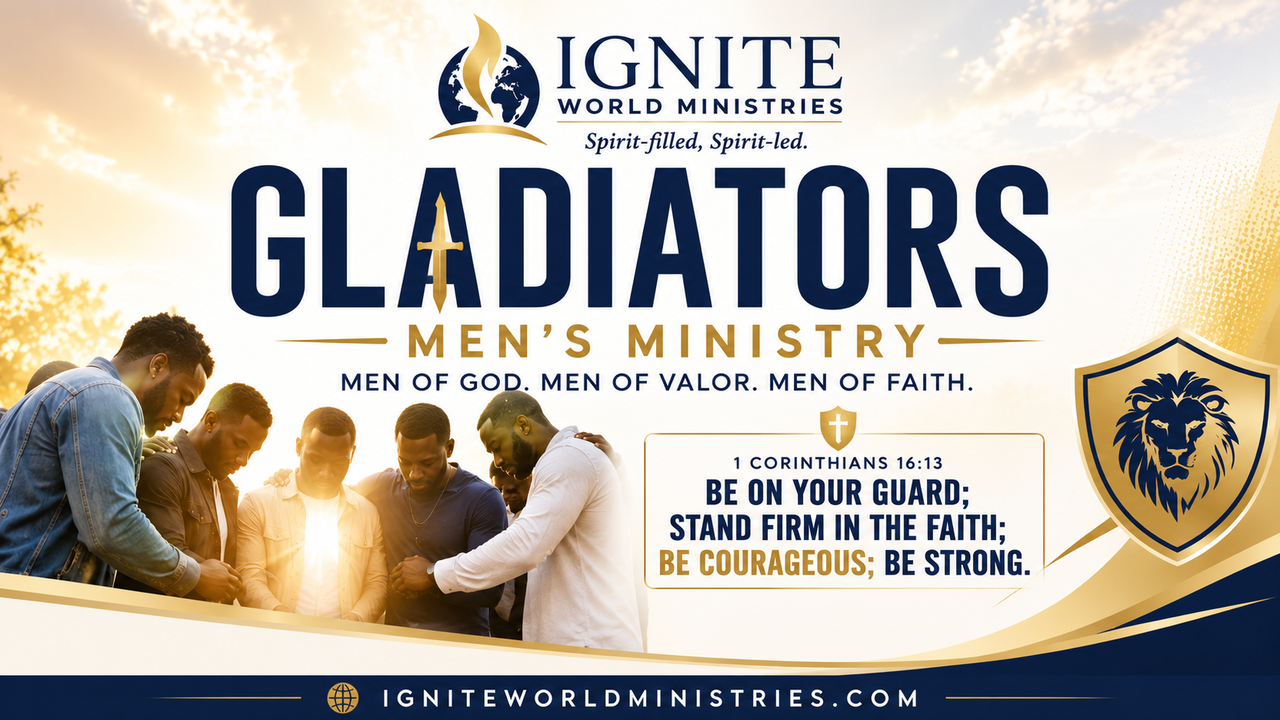 Gladiators Men’s Ministry at Ignite World Ministries