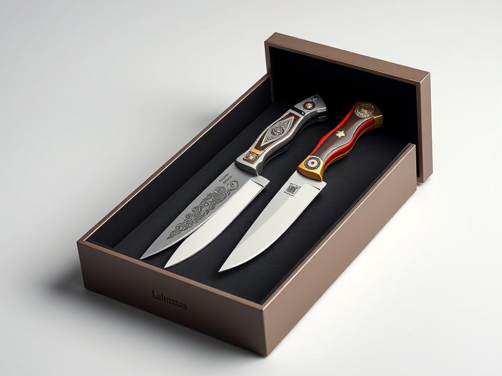 A high resolution image showcasing an elegant box with three