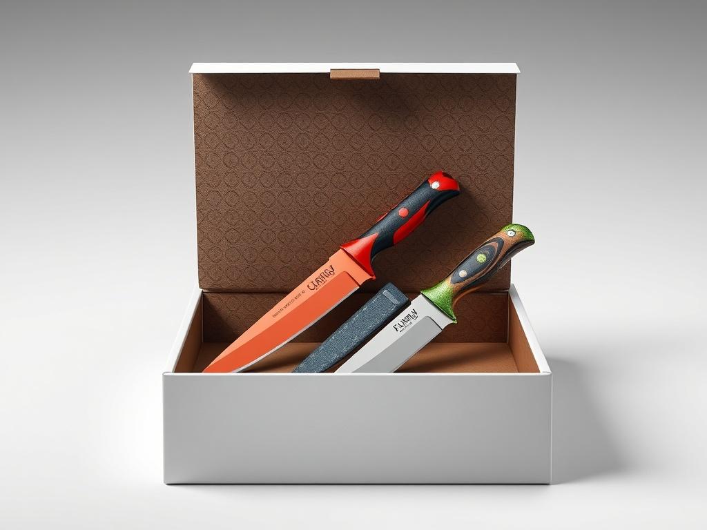 A realistic high resolution of an open box revealing three