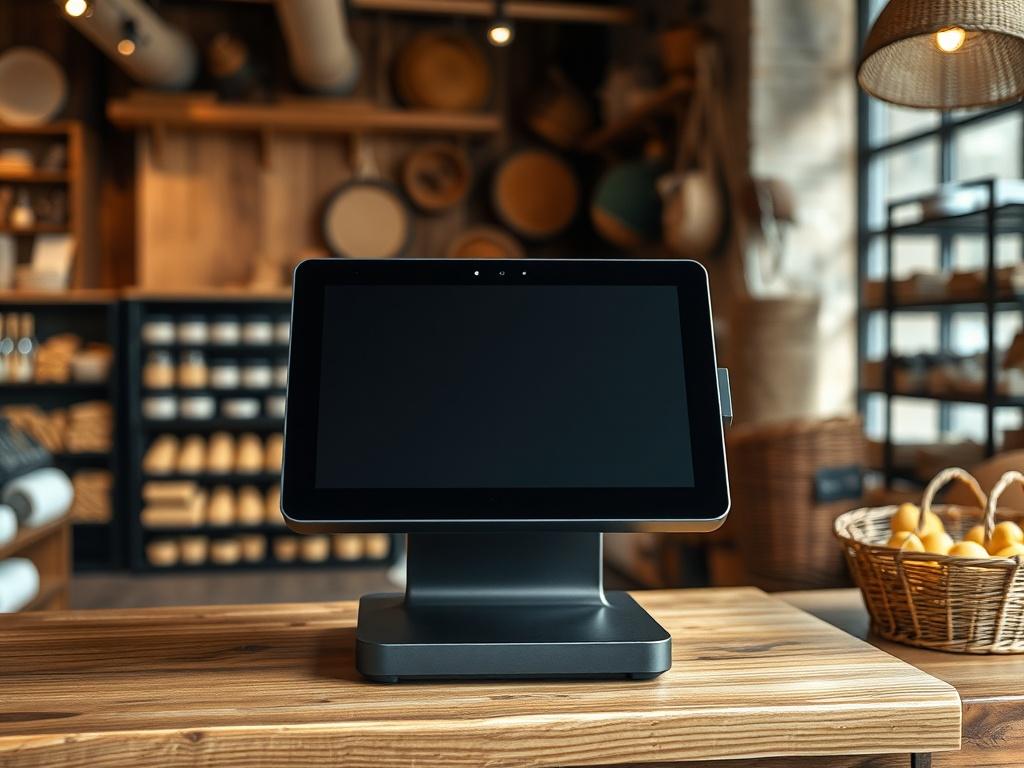 A high resolution image of a sleek, modern Point of