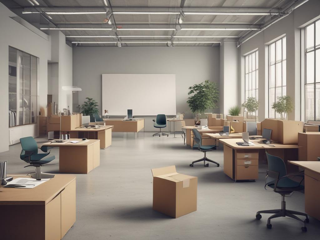 office removals, corporate relocation, efficient transport, workspace setup