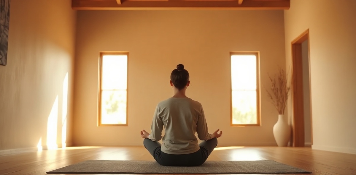 Peaceful meditation space