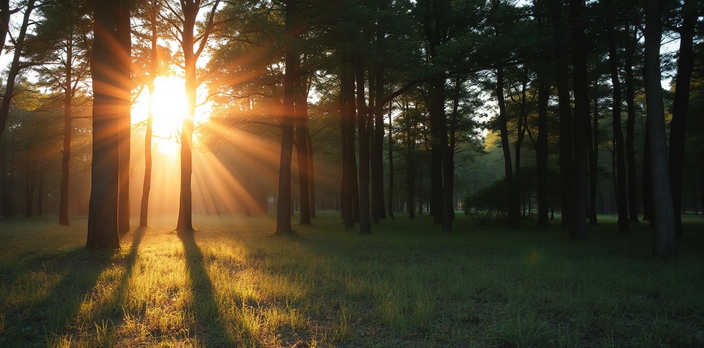 Serene natural landscape
