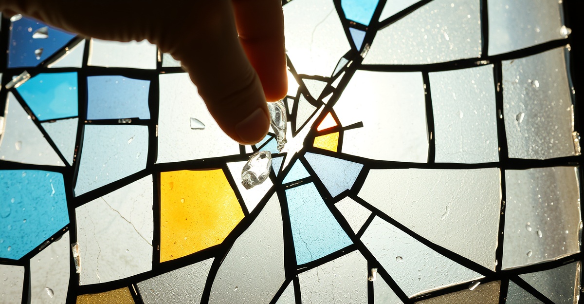 Healing as Art: From Shattered Glass to Stained Glass