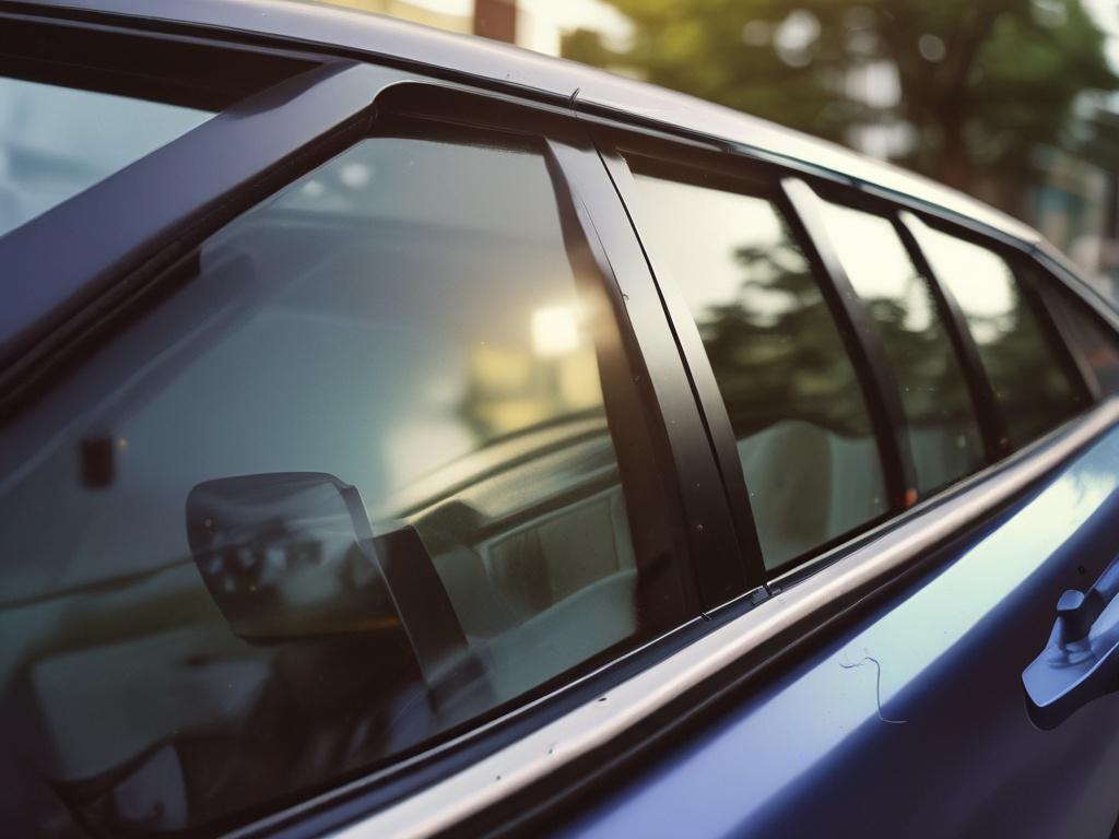 Create a hyper realistic close up image of a car