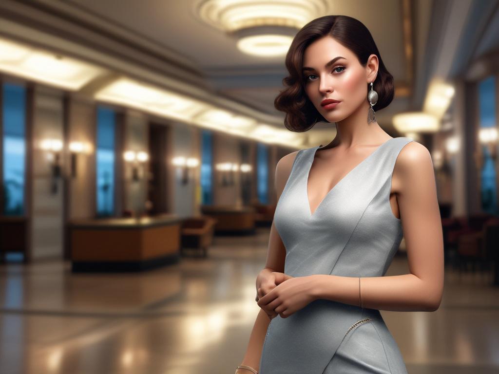 A stunning, high resolution image of an elegant and sophisticated