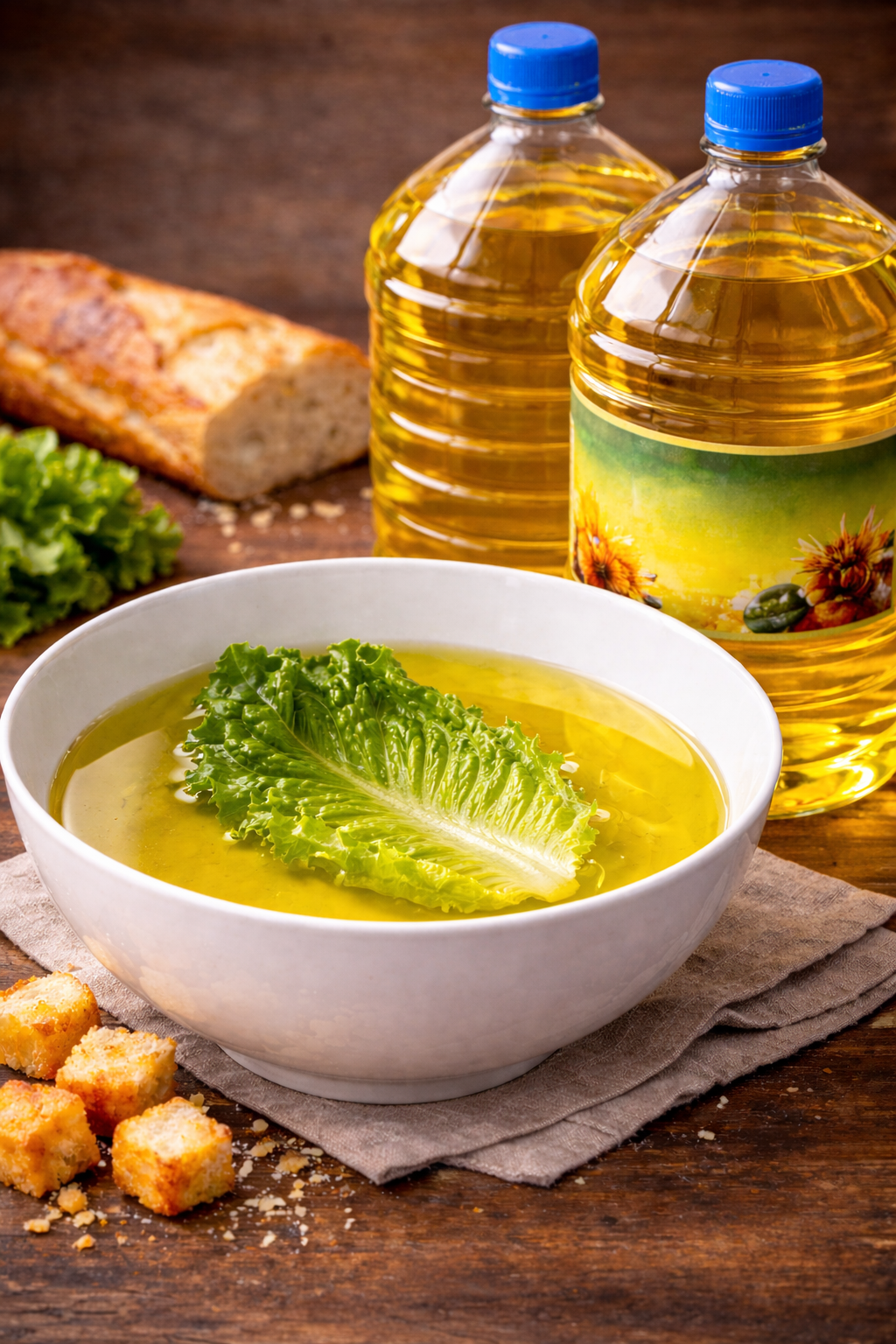 Rezeptentwurf Illustration mit Salatschüssel und Zutaten