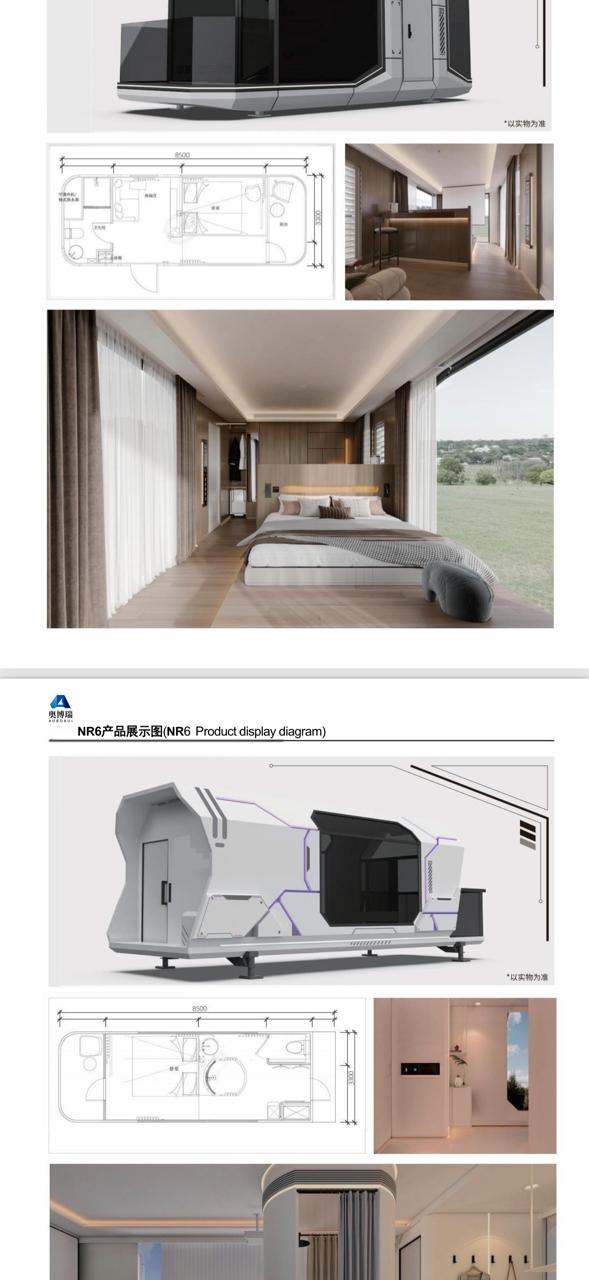 Prefabricated Capsule House Design