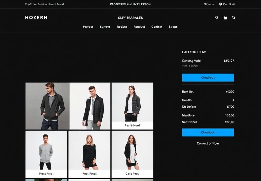 E-commerce store project