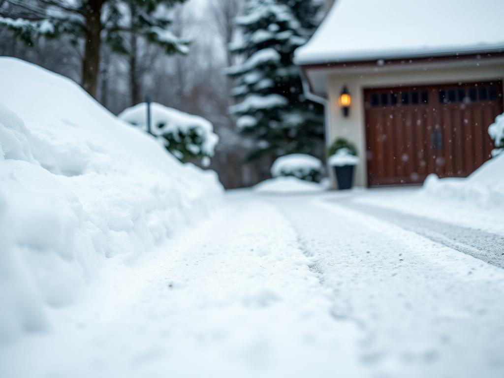 A hyper realistic close up shot of a freshly cleared