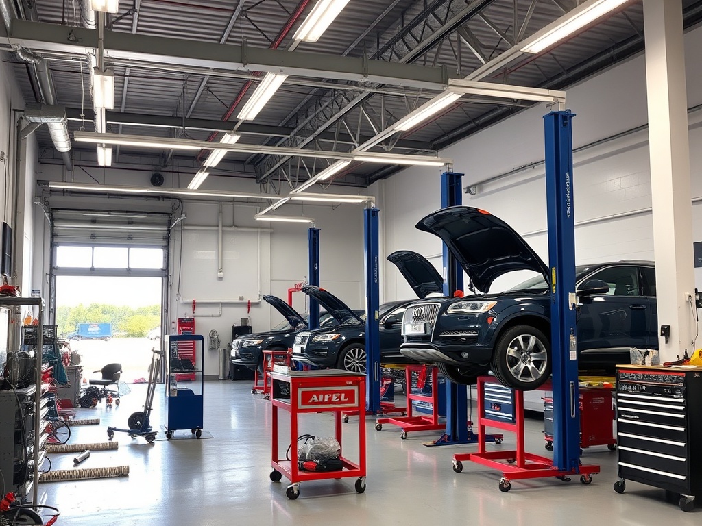 MTN Auto Repairs shop interior